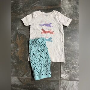 Old Navy Kids Pajama Set - White and Blue